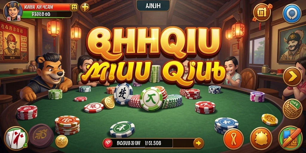 Screenshot gameplay QiuQiu yang seru dan menantang.