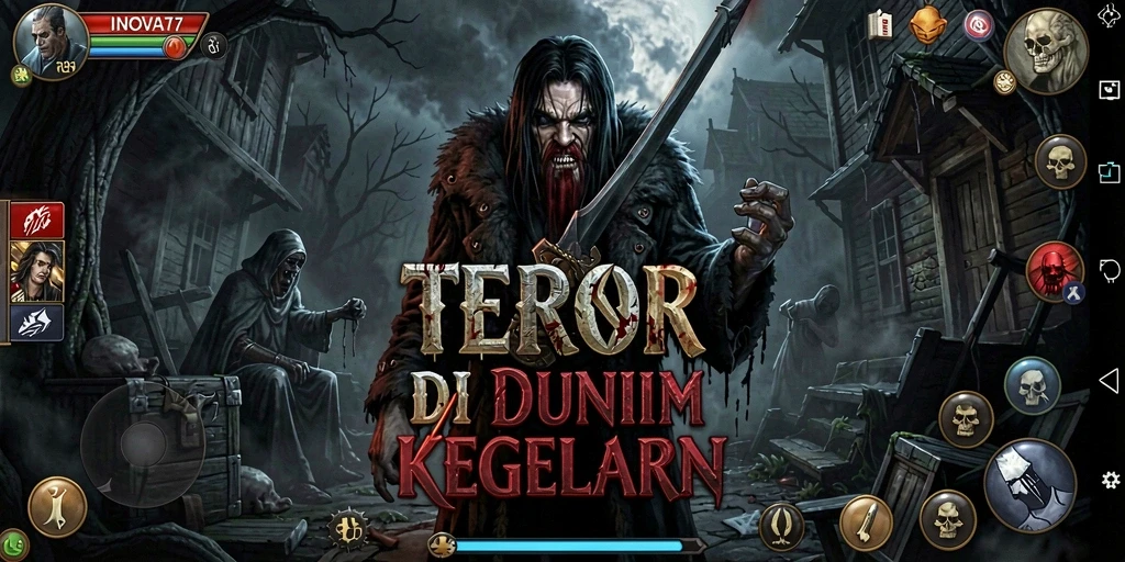 Tampilan menakutkan dari gameplay INOVA77 yang memacu adrenaline.