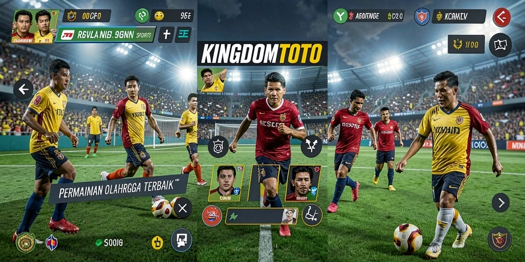 Tangkapan layar utama KINGDOMTOTO menampilkan gameplay menarik dalam olahraga.