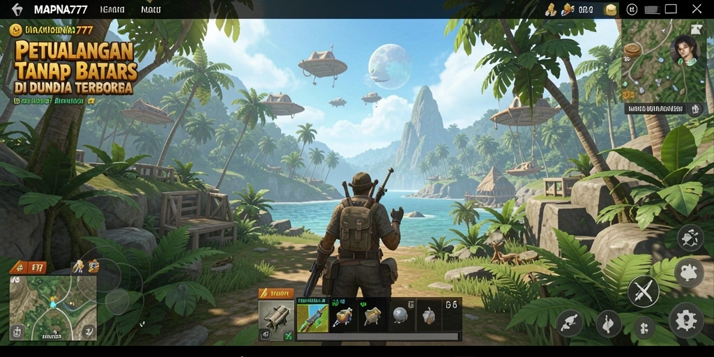 Tampilan epik gameplay Open World di MAPNA777.