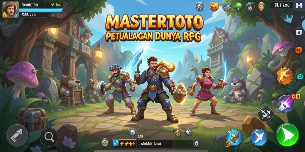 Gameplay MASTERTOTO yang seru dan mendebarkan dalam dunia RPG.