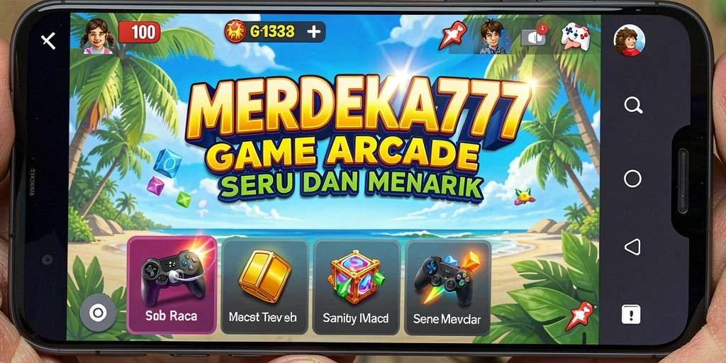 Tampilan gameplay MERDEKA777 dengan level yang penuh tantangan.