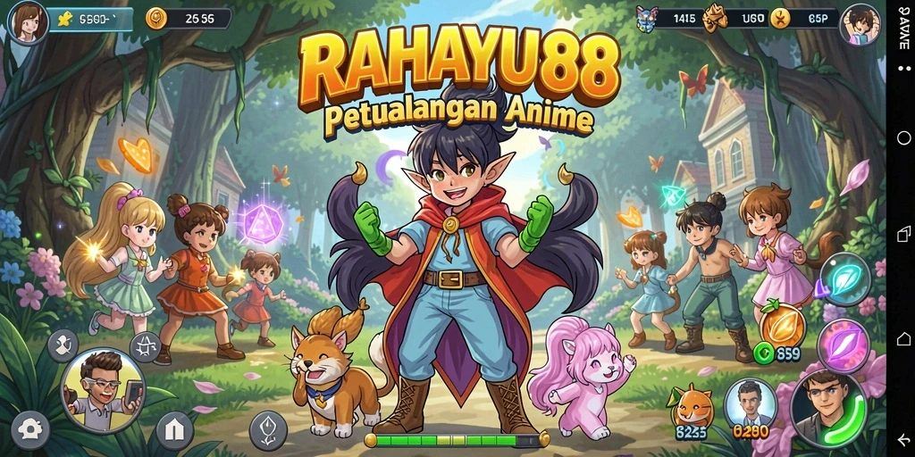 Tangkapan layar RAHAYU88 menampilkan aksi seru dalam dunia Anime.