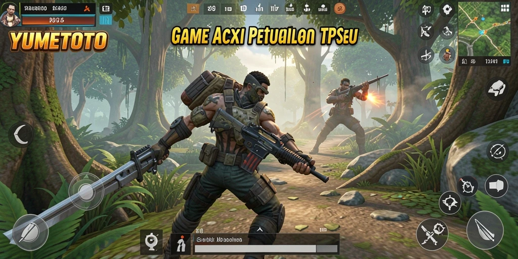 Gameplay seru YUMETOTO dengan aksi mendebarkan dalam TPS.